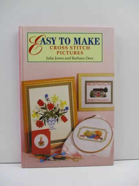 Easy To Make Cross Stitch Pictures By Julia Jones - H/C - Tracking (B217)