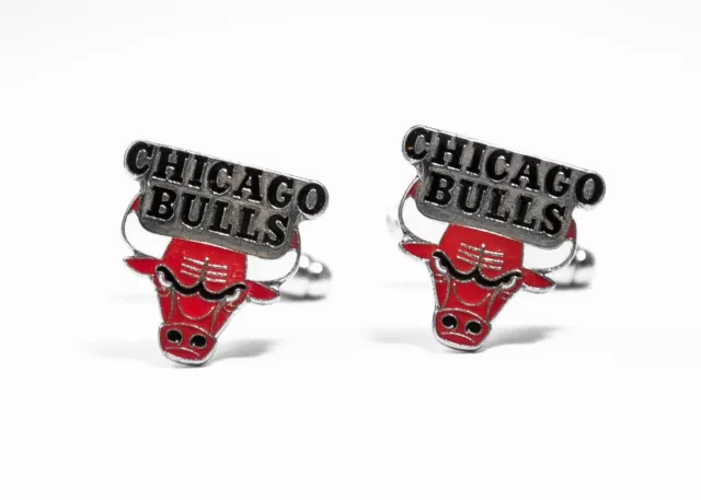 Chicago Bulls Cufflinks NBA Basketball Chicago Bulls Cufflinks NBA Basketball