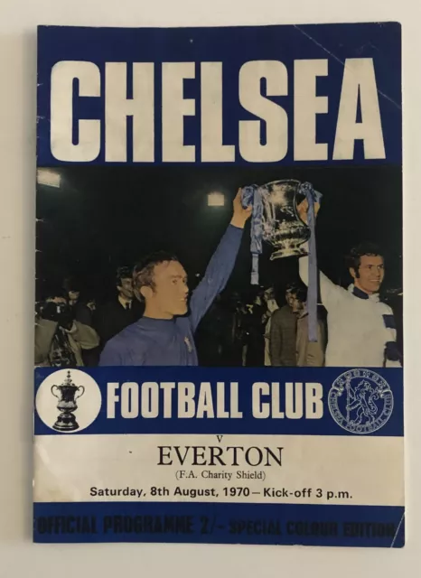 Chelsea Everton Charity Shield 1970