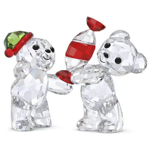 Swarovski Crystal Kris Bear Holiday Annual Edition Figurine 2023 5652642