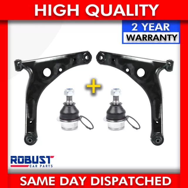 Front Lower R+L Suspension Control Arm Wishbone + Ball Joint For Ford Transit