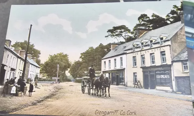 Glengariff Co. Cork postcard of The Glen Hotel