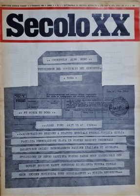 5 Pisanò 1964 Onorevole Aldo Moro Rivista G Secolo XX N 