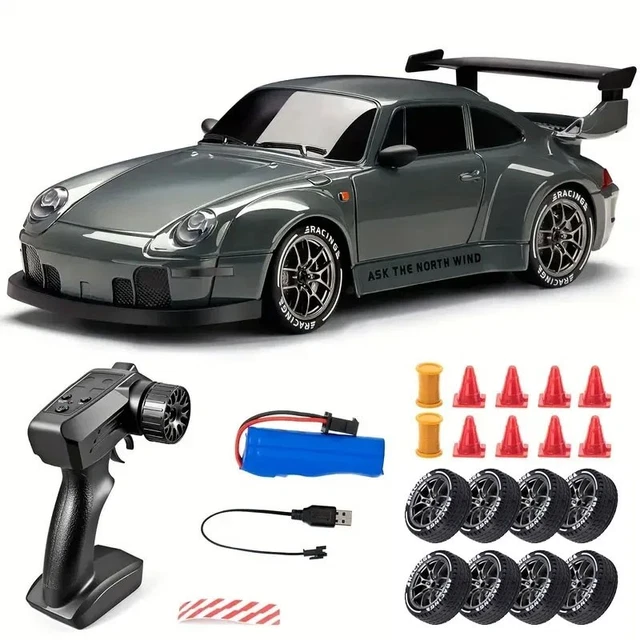 1/24 RC CAR Mini Racing Cars Xmas Toy with Upgrade 2.4G Remote Control ...