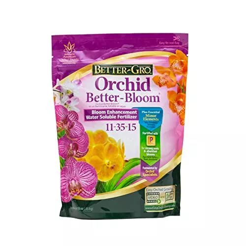 Better-Gro Orchid Better-Bloom 11-35-15 - Urea-Free Bloom Fertilizer for Orch...