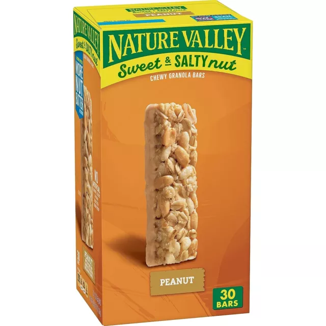 Nature Valley Sweet and Salty Nut Peanut Granola Bars (30 ct.) Fast Shipping