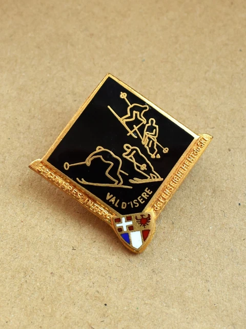 Pin's FFES Ski La Souris – Insigne Métal France Collection Montagne