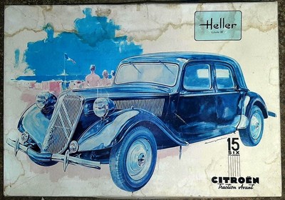 CITROËN Traction avant 15 six - Maquette HELLER 1/8ème
