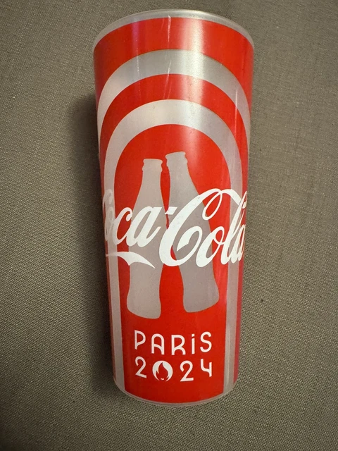 Canette Vide Coca-Cola édition Limitée Jeux Olympiques Paris 2024