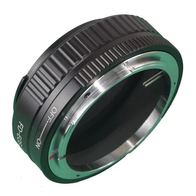 Lens Mount Adapter Ring For Canon FD Lenses to Canon R10 R8 R7 R6 R5 R5 C R3 R50