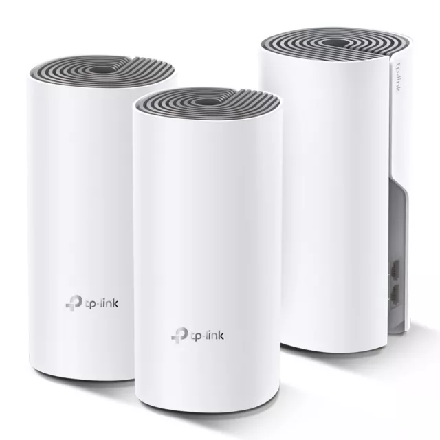 TP-Link Deco E4 Whole Home Mesh Wi-Fi System, Seamless and Speedy (AC1200), 2×10