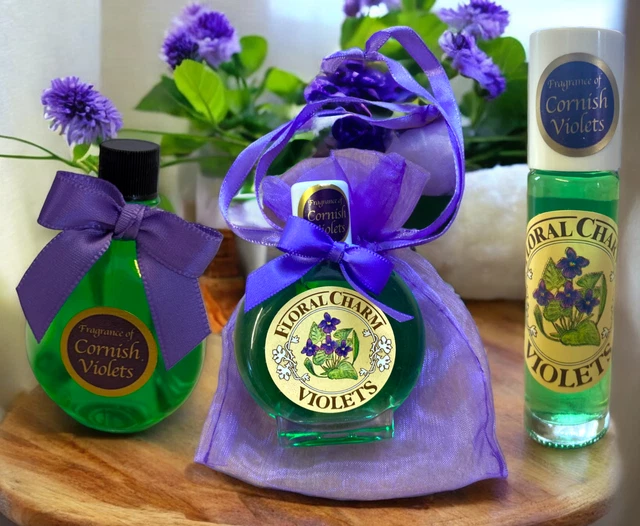 TRADITIONAL CORNISH VIOLETS Perfume Floral Charm 10ml 15ml