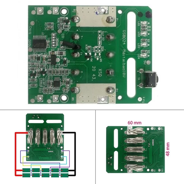 Newest Tools PCB Board Part Circuit 1pcs Charging Circuit Board Component