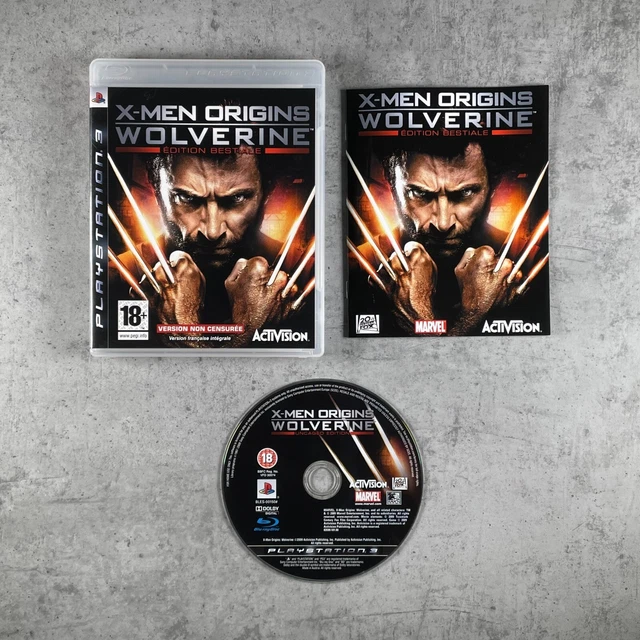 X-Men Origins Wolverine PS3 - Tressie Rétro-Games