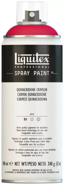 Liquitex Spray Paint 4450110 Quinacridone Crimson 400 ML