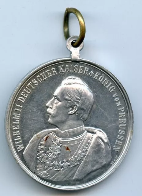 Medaille Wilhelm II Deutscher Kaiser König v. Preussen 25 Jahre Reg. 1888 - 1913