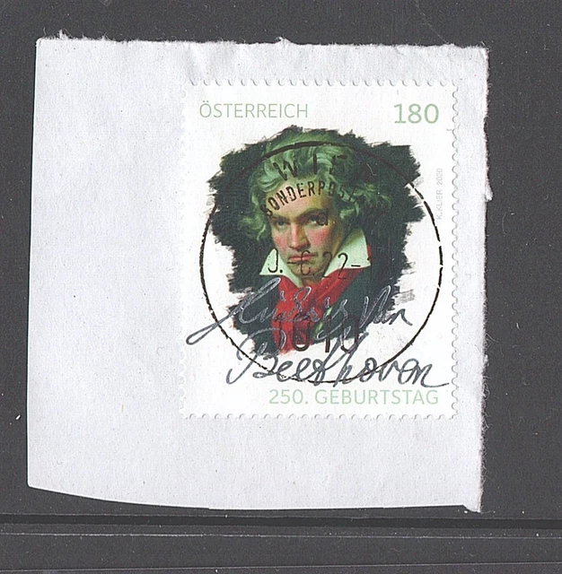 Österreich (0) Mi. Nr. 3553 mit Tagesstempel auf Papier