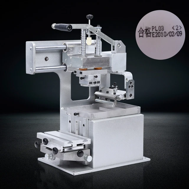 Manual Pad Printing Machine Pad Printer Opened Opened Ink Dish Plate Pad DIY