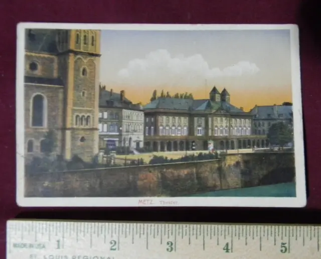 Metz Theater Original Postcard