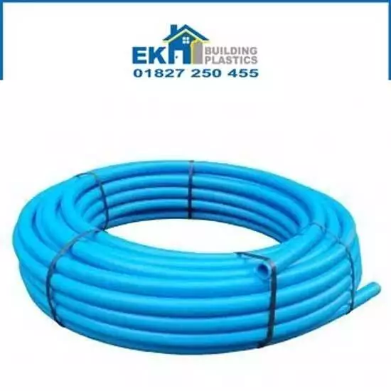 MDPE FITTINGS BLUE PIPE WATER UNDERGROUND 20mm , 25mm , 32mm