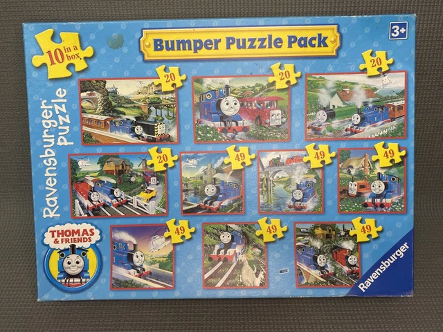 THOMAS & FRIENDS Bumper Puzzle Pack 10 In A Box Ravensburger Jigsaw ...