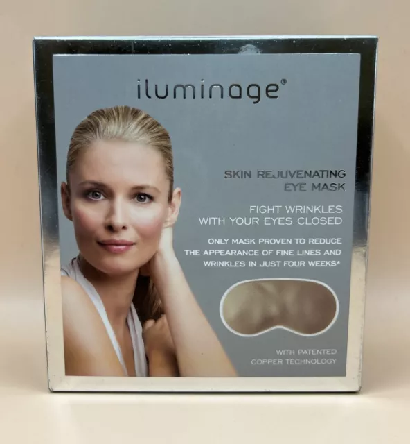 Iluminage Skin Rejuvenating Eye Mask with Anti-Aging Copper Technology  New