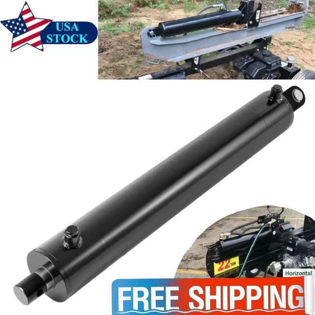 Buy- Hydraulic Cylinder Welded Double Acting 3.5 Bore 20 Stroke Clevis