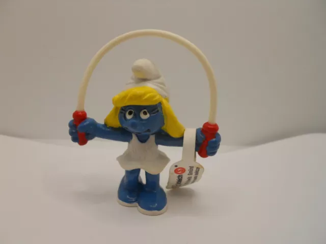 PUFFI-SMURF da BARBAPUFFO...20168 Puffetta CORDA JUMP ROPE SMURFETTE H.KONG