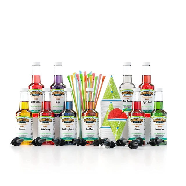 Syrup 10 Pack with Accessories