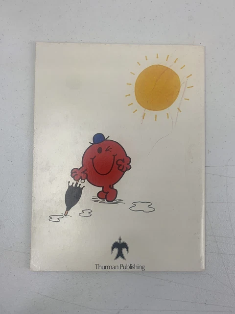 1980’S THE MR Men Rainy Day Book Roger Hargreaves RARE Unused Activity ...