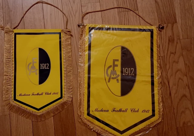 Lotto Gagliardetti Modena Set Pennants Fanion Wimpel Maglia Modena Collezione