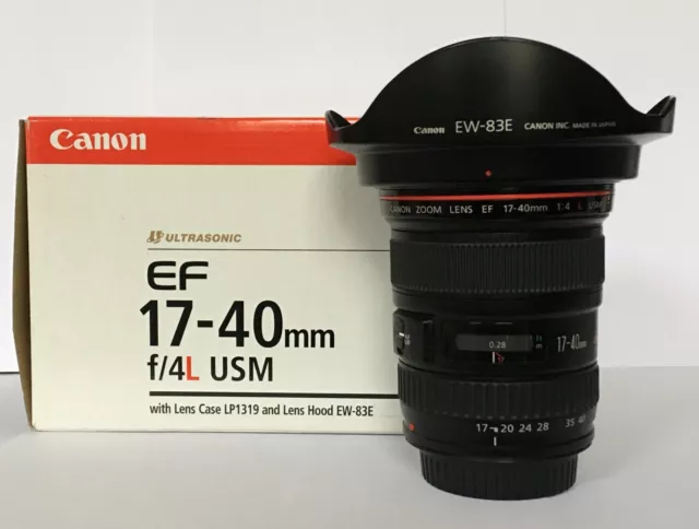 Canon EF 17-40mm f/4 L USM Lens