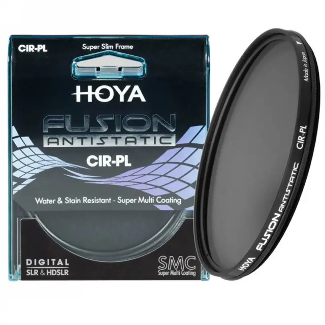 Hoya Fusion Antistatic CIR-PL Circular Polarizing Filter 82mm (Made in Japan)