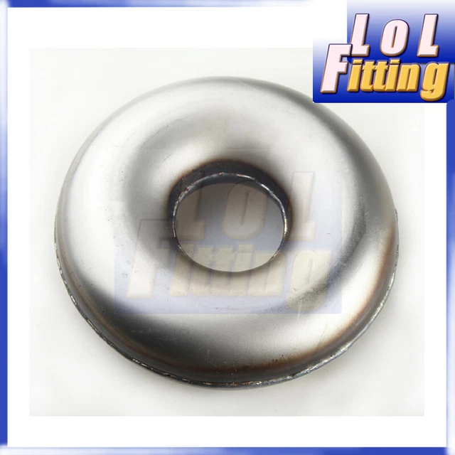 ExoFlow 1.75" Stainless Steel 304 Mandrel Bend Pipe, 360 Degree Seamless Donut, DN175SS_SL