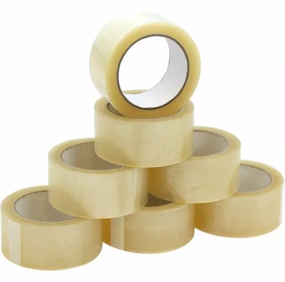 Clear Packing Tape Parcel Strong 48Mm X 66M Box Sealing Sellotape Packaging Uk