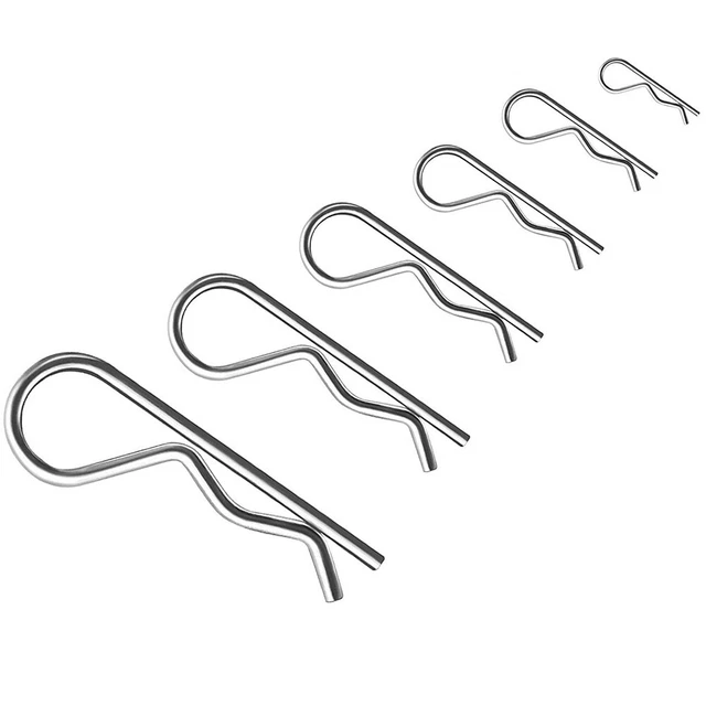 Convenient Plastic Box with Separated Sizes for Easy Access to Cotter Pins