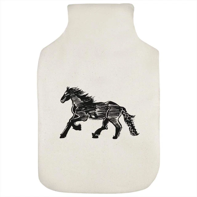 'GALLOPING HORSE' HOT Water Bottle Cover (HW00005692) EUR 13,82 PicClick DE