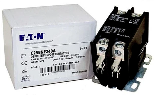 Eaton C25BNF240A Breaker Definite Purpose Contactor 600V 40 Amp  New