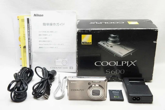 スタイリッシュなコンデジ】Nikon COOLPIX S600 ピンクゴールド