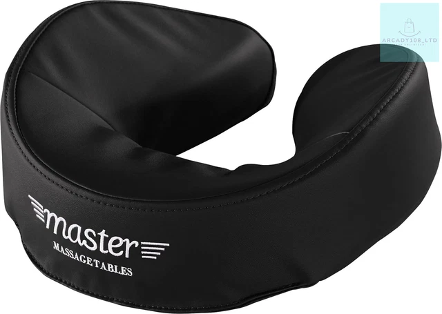 Master Massage Universal Ultra Plüsch Gesichtskissen Kissen für Tisch, schwarz