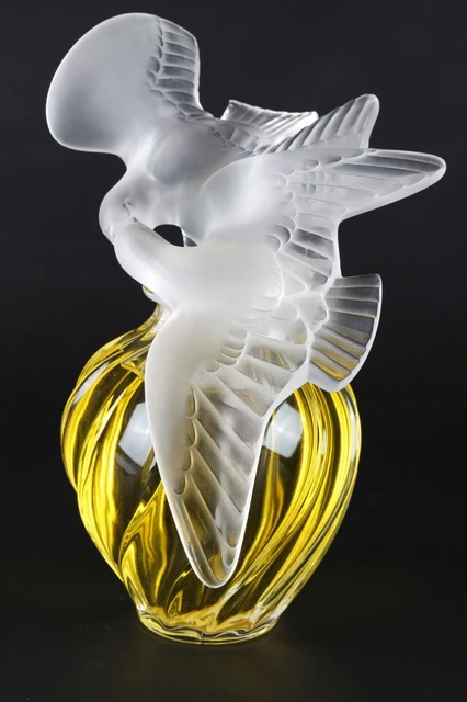 LALIQUE PARFUM FLACON L'Air Du Temps Nina Ricci Taubenpaar, (ohne ...