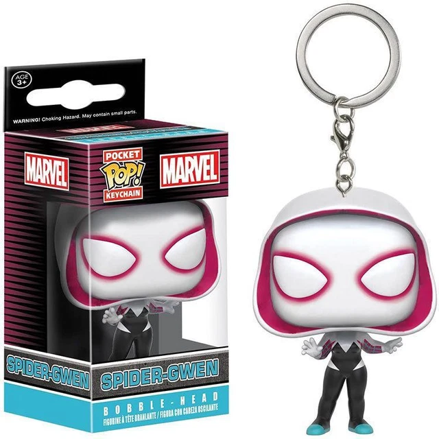 Marvel, Avengers, spider-man woman, Gwen Gwen Key chain, pendant figurines, mode Marvel, Avengers, spider-man woman, Gwen Gwen Key chain, pendant figurines, mode