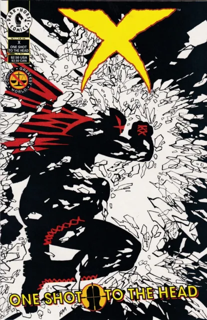 X: One Shot To The Head: Dark Horse Comics (1994)  VF  8.0