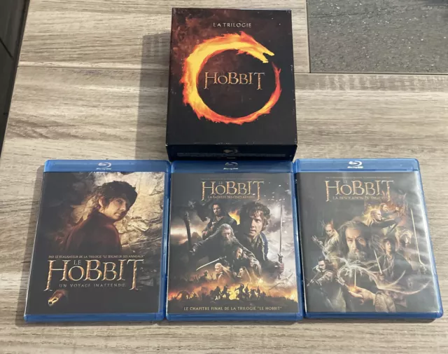 Le Hobbit La Trilogie Coffret 9 Bluray Mgm Warner France Peter Jackson