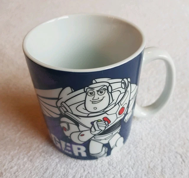 DISNEY PIXAR BUZZ Lightyear Toy Story Space Ranger Purple Ceramic Mug