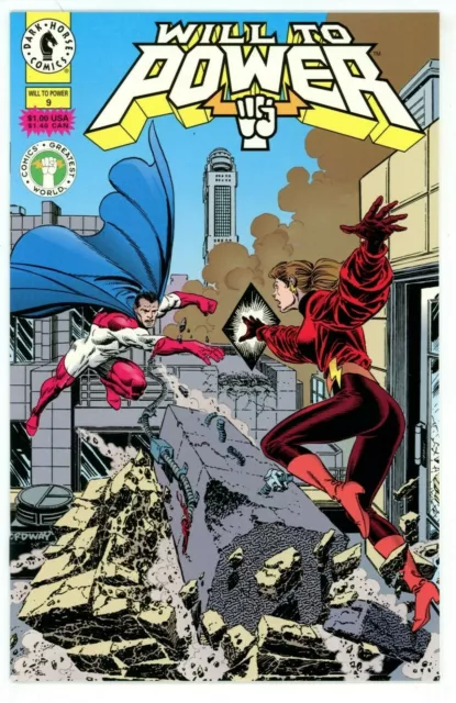 Will To Power #9 1994 NM Dark Horse Comics by Barbara Kesel Jerry Ordway Comic