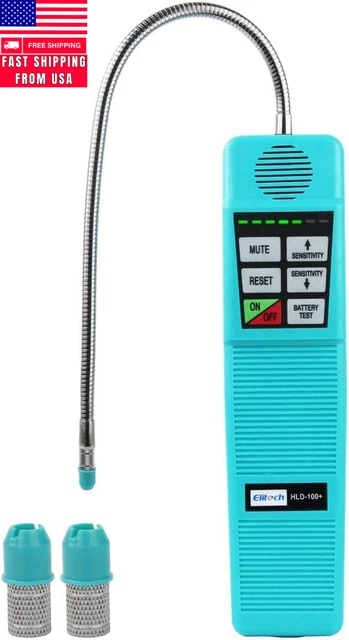 HVAC Refrigerant Leak Detector AC Sniffer Automotive Halogen Gas Tester, HLD-100