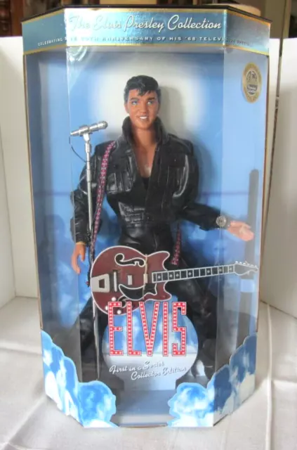 Elvis Presley 30Th Anniversary '68 Tv Special Doll 12" Tall Mib