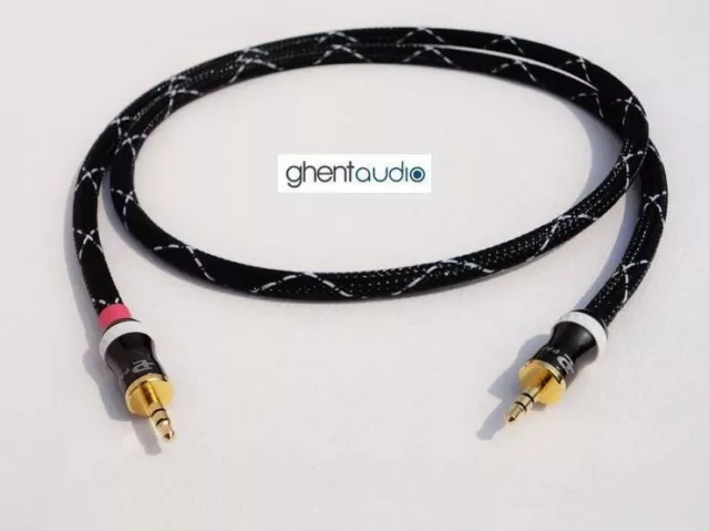 D11(1.5m 5ft) --- 3.5mm Jack HIFI TRS(male) AUX Stereo Canare L-4E6S Audio Cable