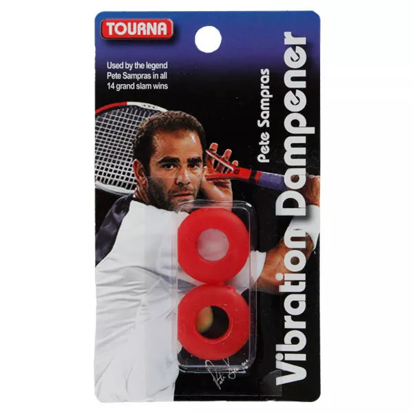 Tourna Sampras Red Vibration Tennis Dampener